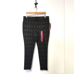 NWT Tahari XL Plaid Leggings